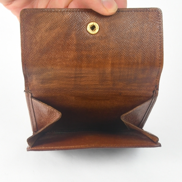 Authentic Louis Vuitton Vintage Monogram Canvas Elise Wallet On A Chain - Picture 12 of 16